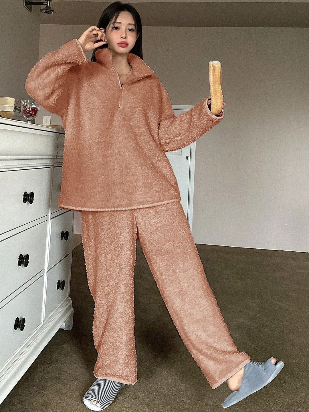 Kotty Women  Winter Lounge Set