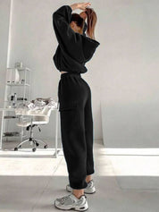 Kotty Hooded Neck Sweatshirt With Joggers 