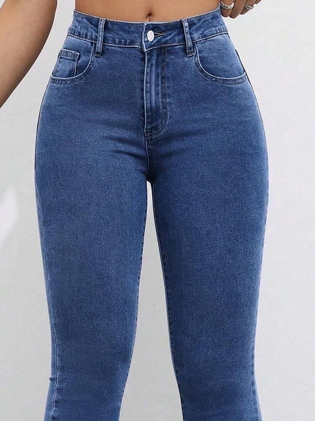 Kotty Women Bootcut High-Rise Stretchable Jeans