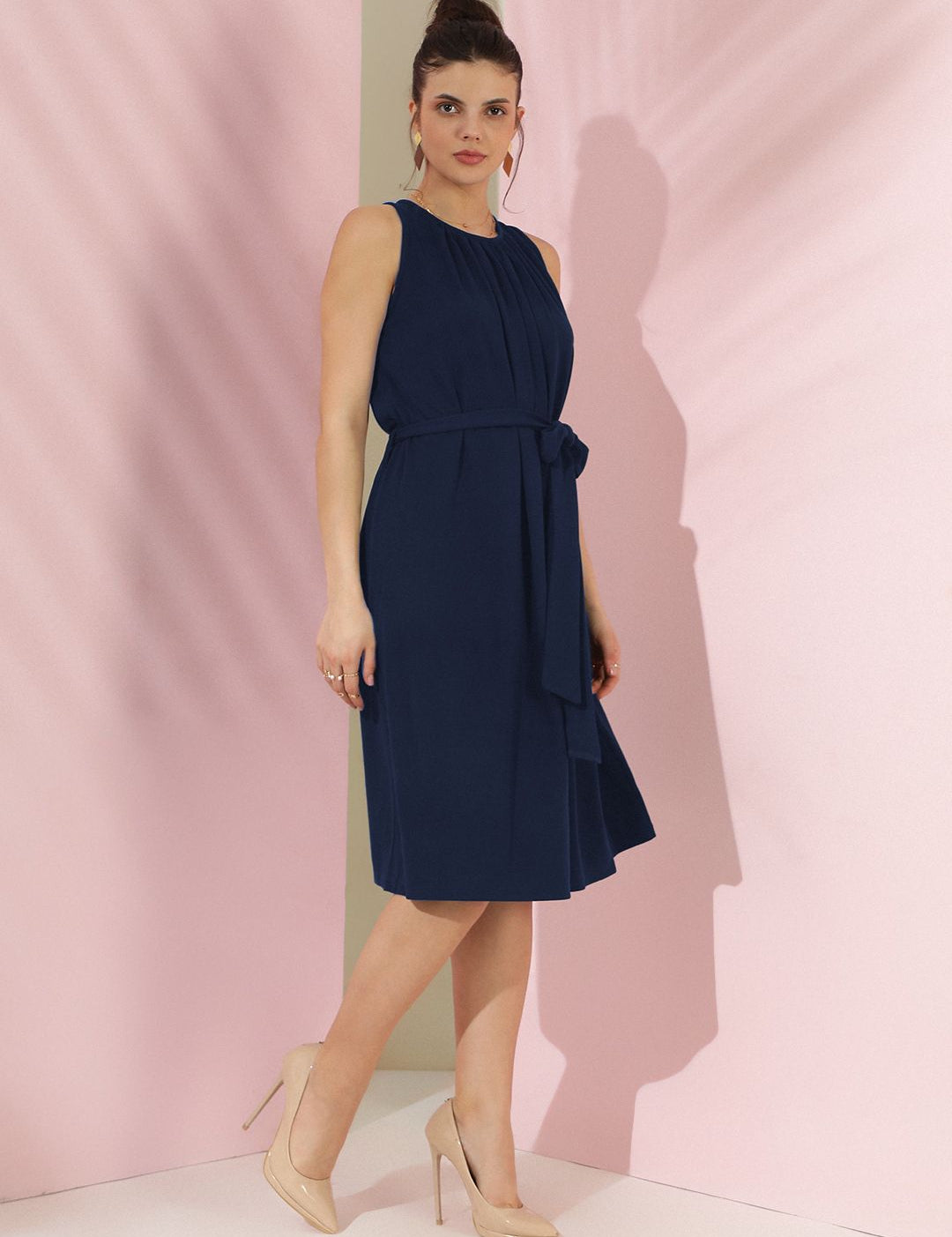 Kotty Women Sleeveless Fit & Flare Dress