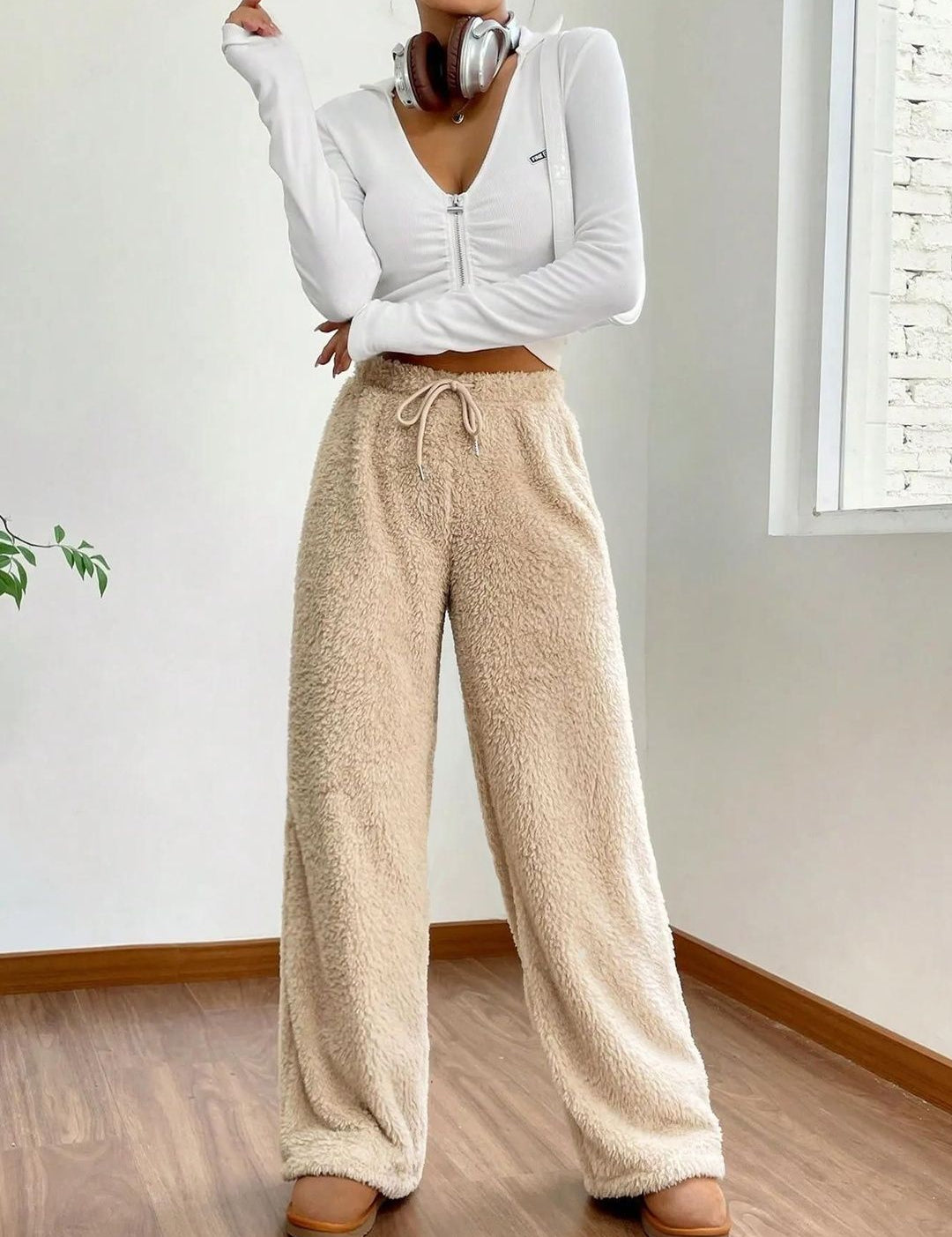 Kotty Women High-Rise Easy Wash Trousers