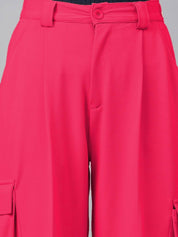 Kotty Women Relaxed Straight Leg High-Rise Trousers