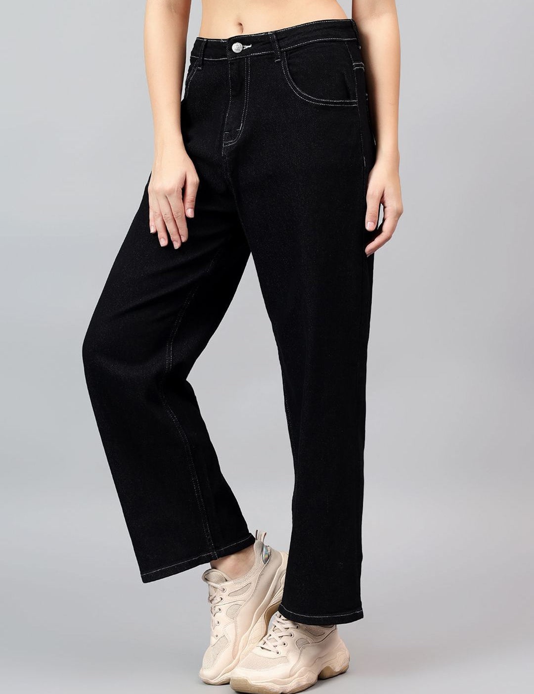 Kotty Women Straight Fit Stretchable Jeans