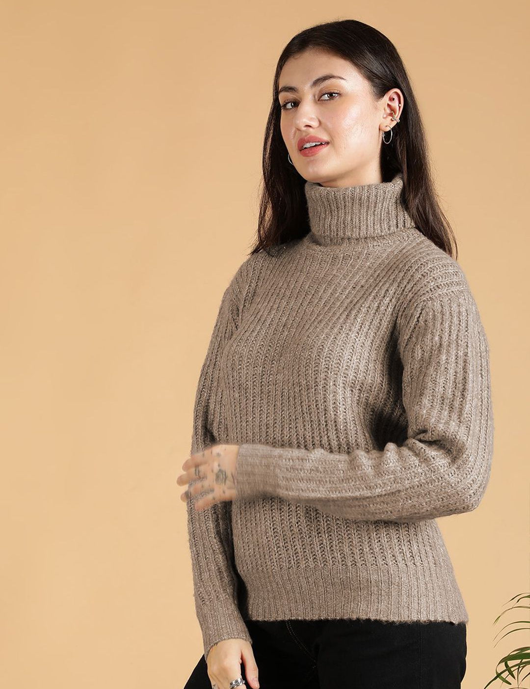 Kotty Women Turtle Neck Pullover