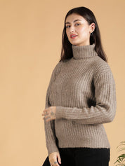 Kotty Women Turtle Neck Pullover