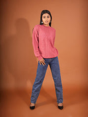 Kotty Women Cable Knit Pullover