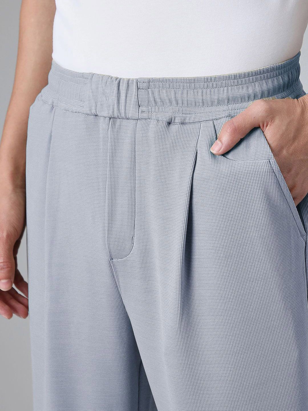 Kotty Men Relaxed Straight Leg Easy Wash Trousers