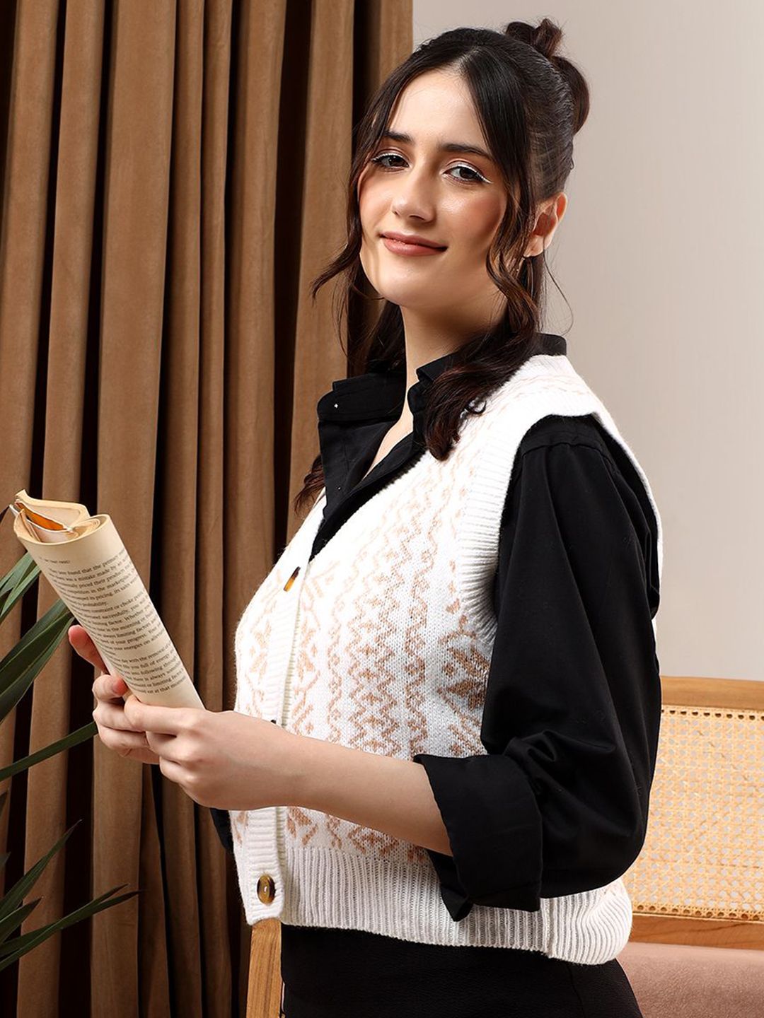 Kotty Women Printed Cardigan