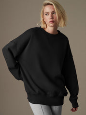 Kotty Women Round Neck Long Sleeves Sweatshirt