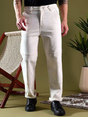 Kotty Men Jean Low-Rise Light Fade Stretchable Jeans