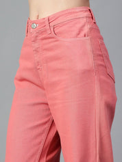 Kotty Women Bootcut High-Rise Slash Knee Stretchable Jeans