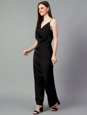Kotty Women Cowl Neck Basic Jumpsuit