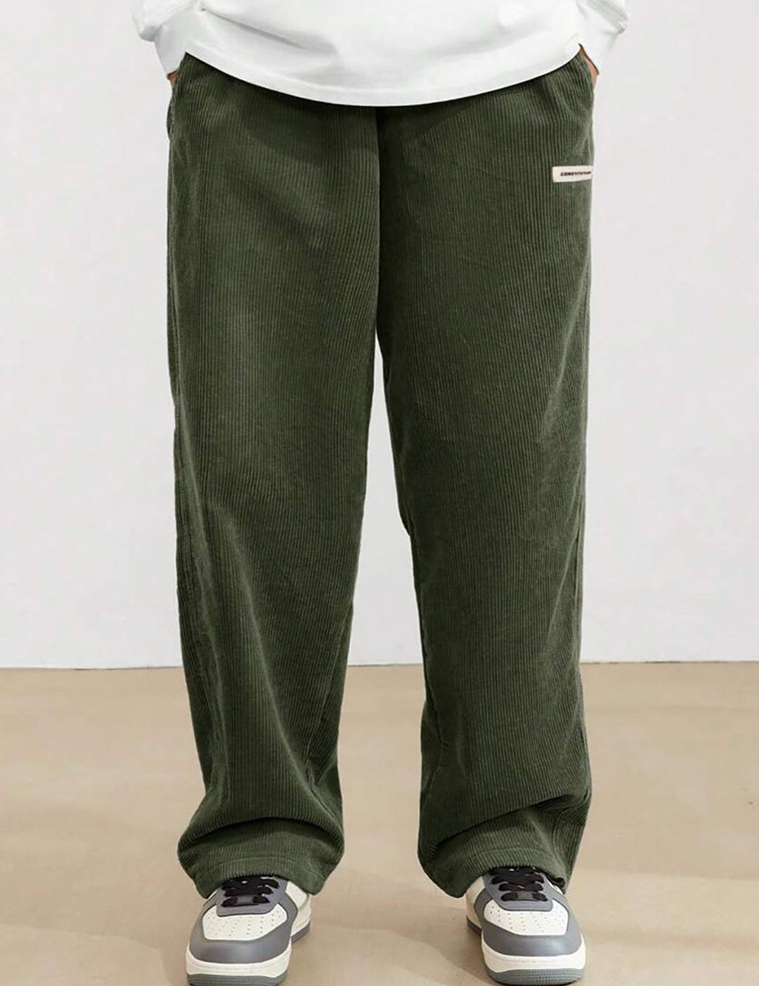 Kotty Men Loose Fit High-Rise Regular Trousers