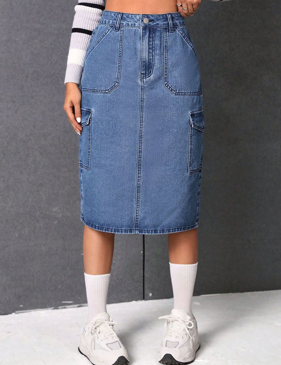  Kotty Straight Midi Skirts