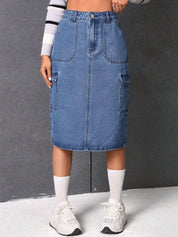  Kotty Straight Midi Skirts