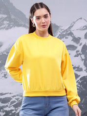 Kotty Women Long Sleeve Pullover Sweatshirt