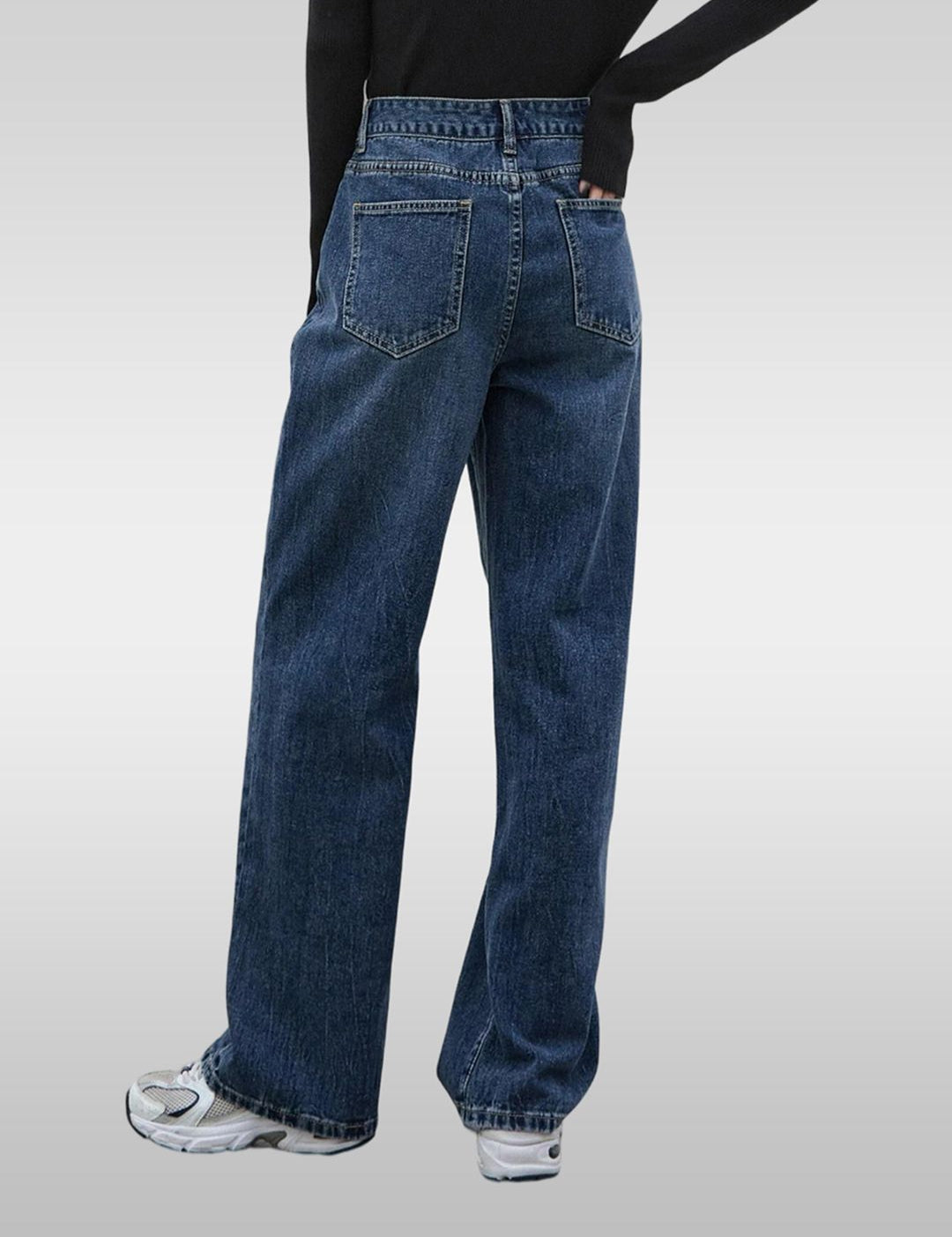 Kotty Women Straight Fit High-Rise Stretchable Jeans