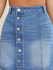 Kotty Pencil Above Knee Skirt