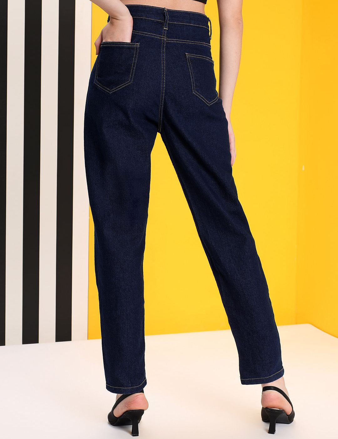 Kotty Women Jean Slim Fit High-Rise Stretchable Jeans