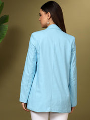 Kotty Notched Lapel Single Breasted Blazer