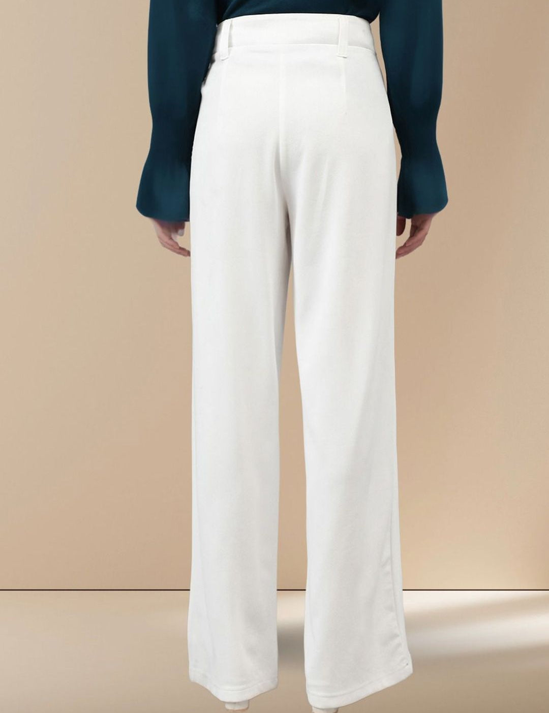 Kotty Women Straight Fit High-Rise Trousers