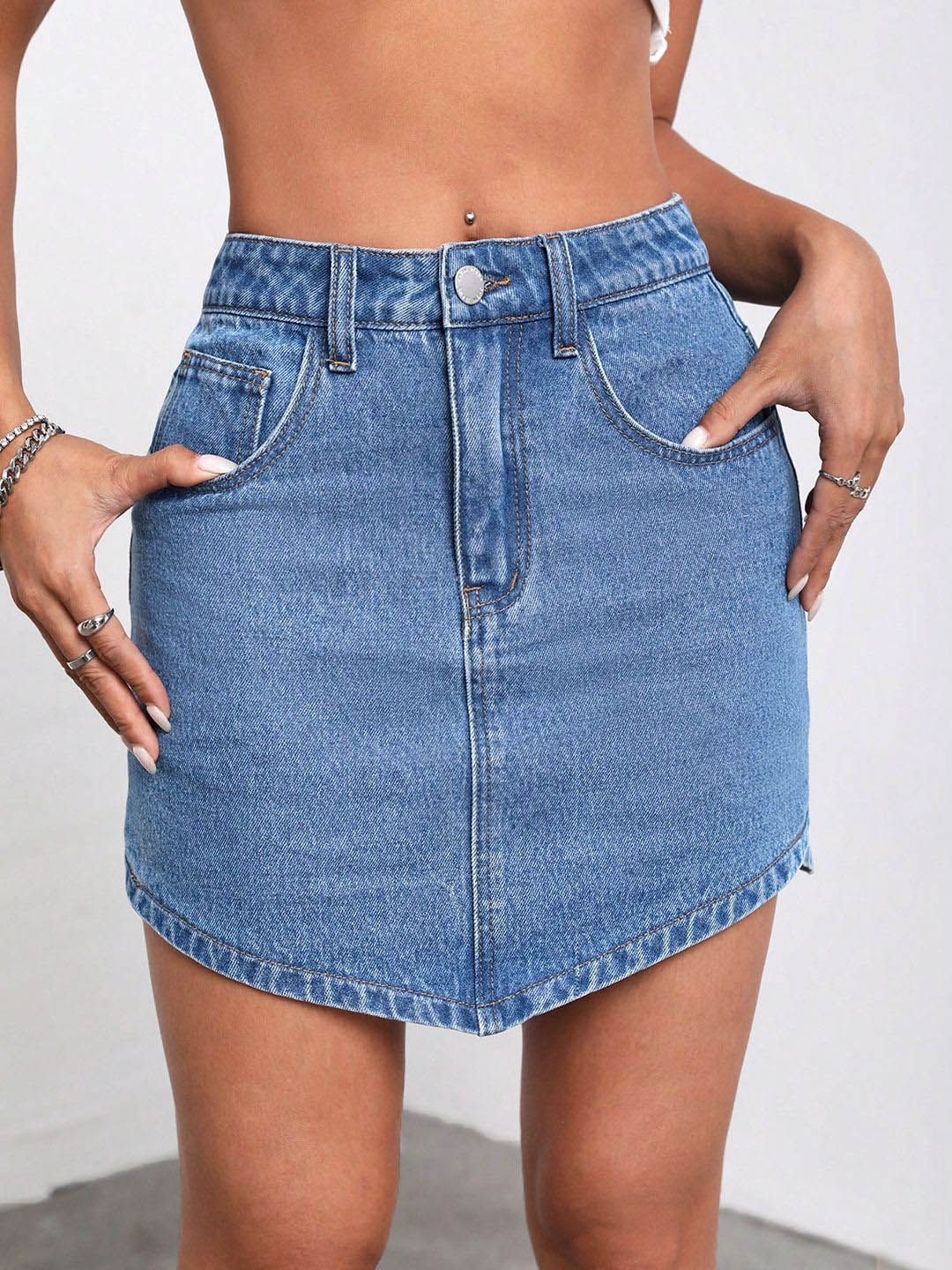 Kotty A-Line Above Knee Length Skirt