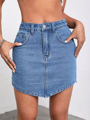 Kotty A-Line Above Knee Length Skirt