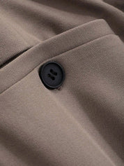 Kotty Men High-Rise Easy Wash Wide Leg Trousers