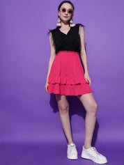 Kotty Flared Above Knee Length Skirt