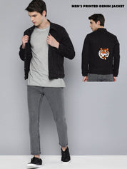 Kotty Graphic Printed Denim Jacket