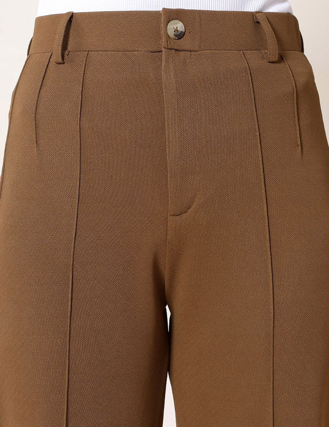 Kotty  Relaxed Fit Round Neck Top With Trousers Co-ords