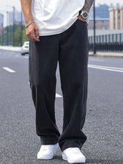 Kotty Men Cotton Relaxed Fit Mid-Rise Stretchable Jeans