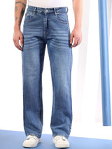 Kotty Men Comfort Regular Fit Mid-Rise Stretchable Jeans
