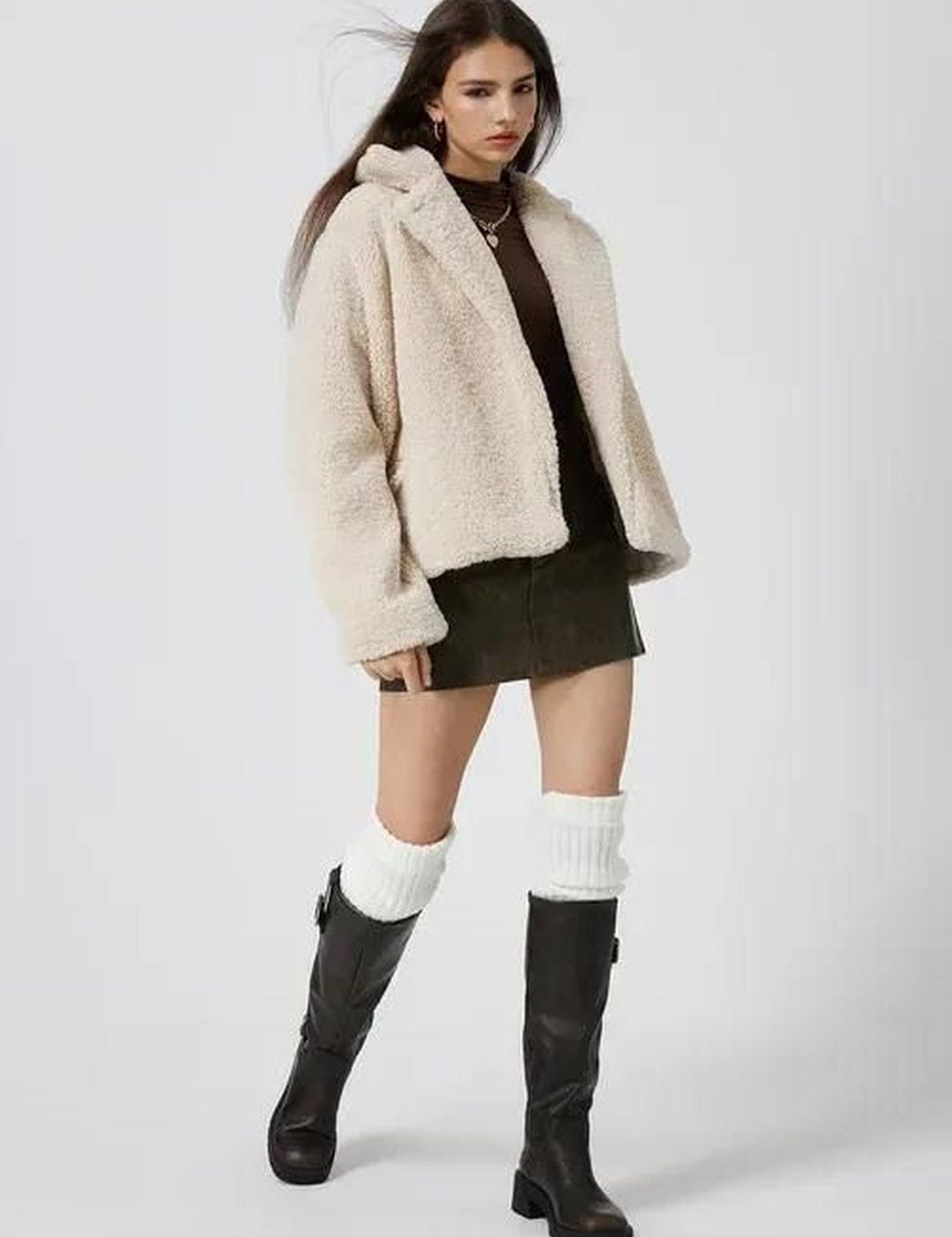 Kotty Lightweight Open Front Lapel Collar Jacket