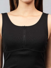 Kotty Women Scoop Neck Sleeveless Basic Jumpsuit