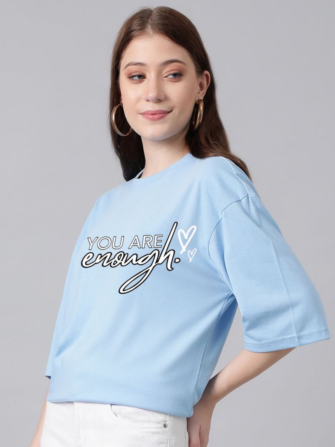 Kotty Women Typography Printed T-shirt