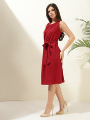 Kotty Women Sleeveless Fit & Flare Dress