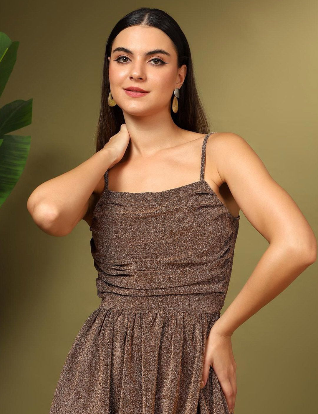 Kotty Women Embellished Sleeveless Fit & Flare Dress