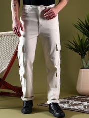 Kotty Men Jean Low-Rise Light Fade Stretchable Jeans