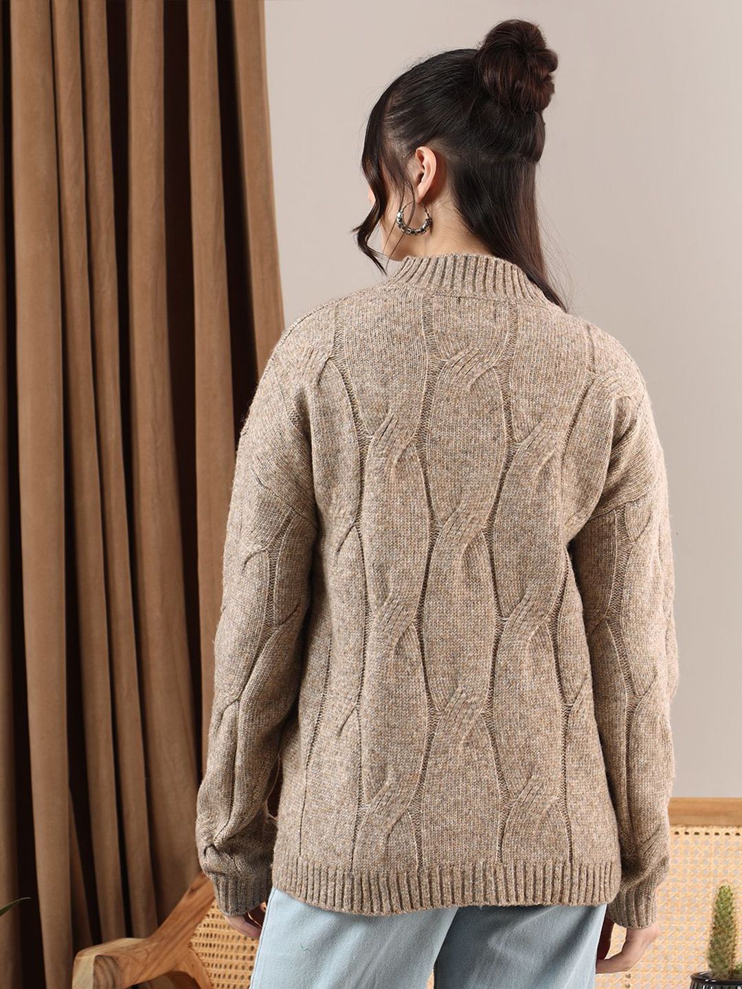 Kotty Women Cable Knit Pullover