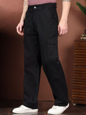Kotty Men Relaxed Easy Wash Cargos Trousers