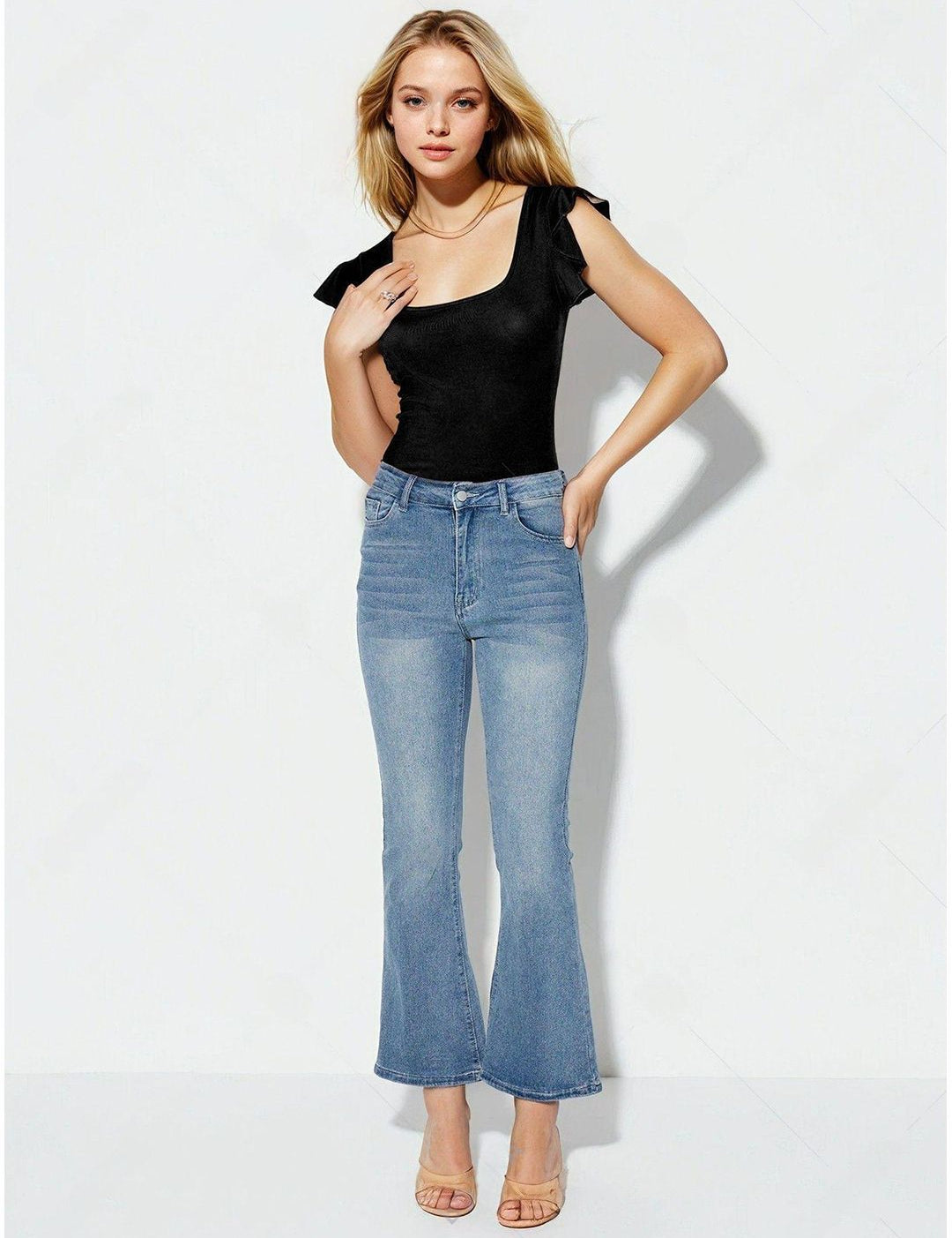 Kotty Women Solid Scoop Neck Top