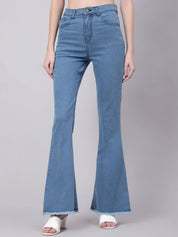 Kotty Women Bootcut High-Rise Stretchable Jeans