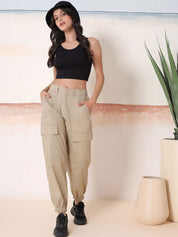 Kotty Women Relaxed Fit Mid- rise Joggers