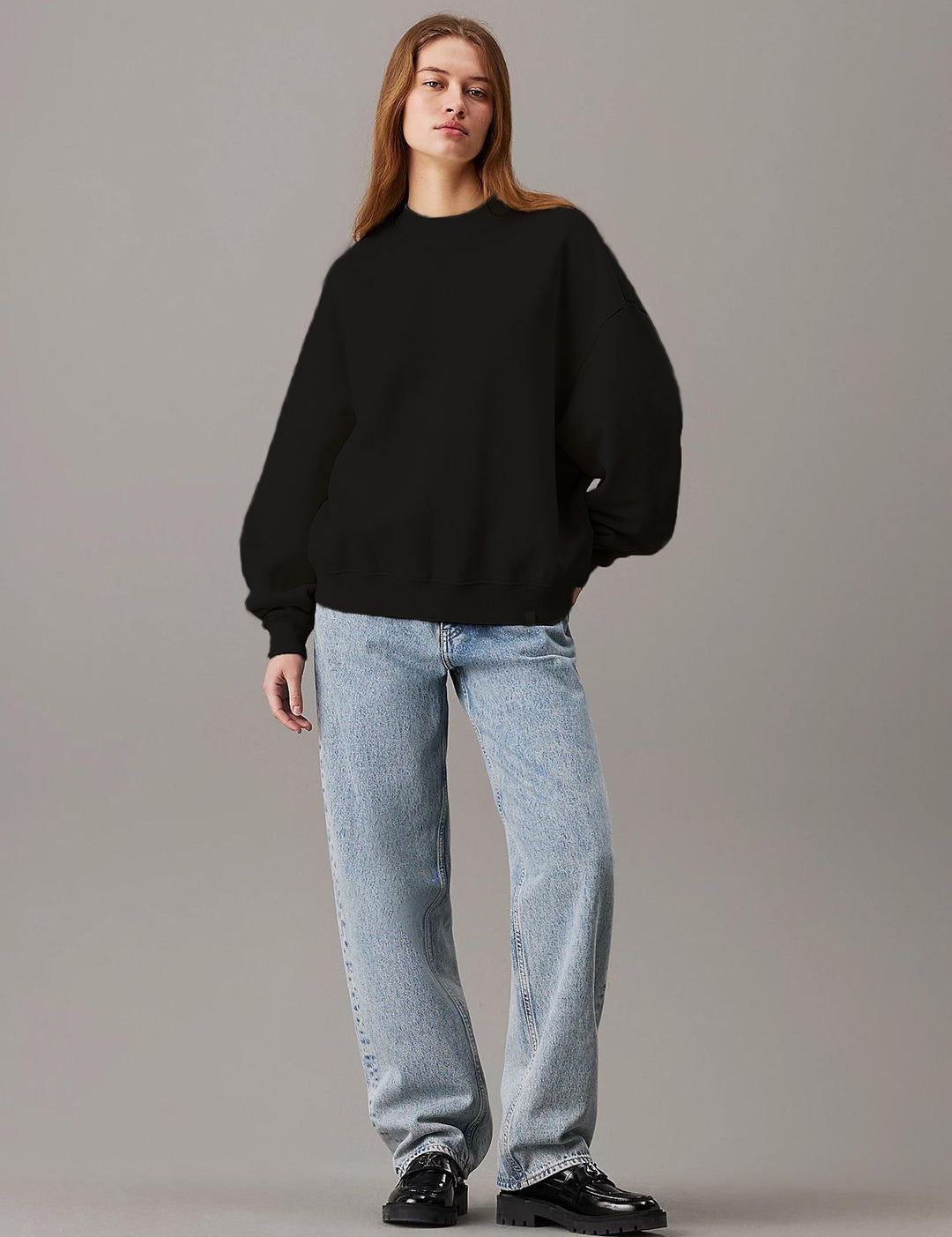 Kotty Women Round Neck Long Sleeves Sweatshirt