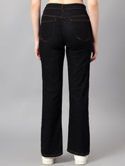 Kotty Women Straight Fit High-Rise Stretchable Jeans