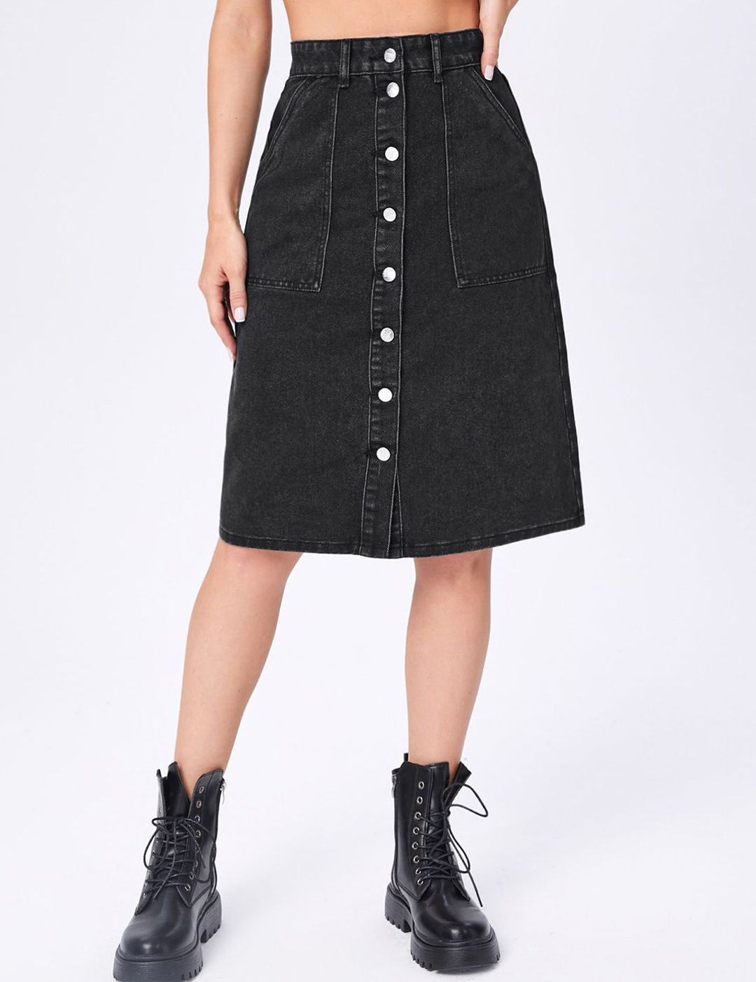 Kotty A-Line Knee Length Skirt