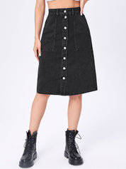 Kotty A-Line Knee Length Skirt