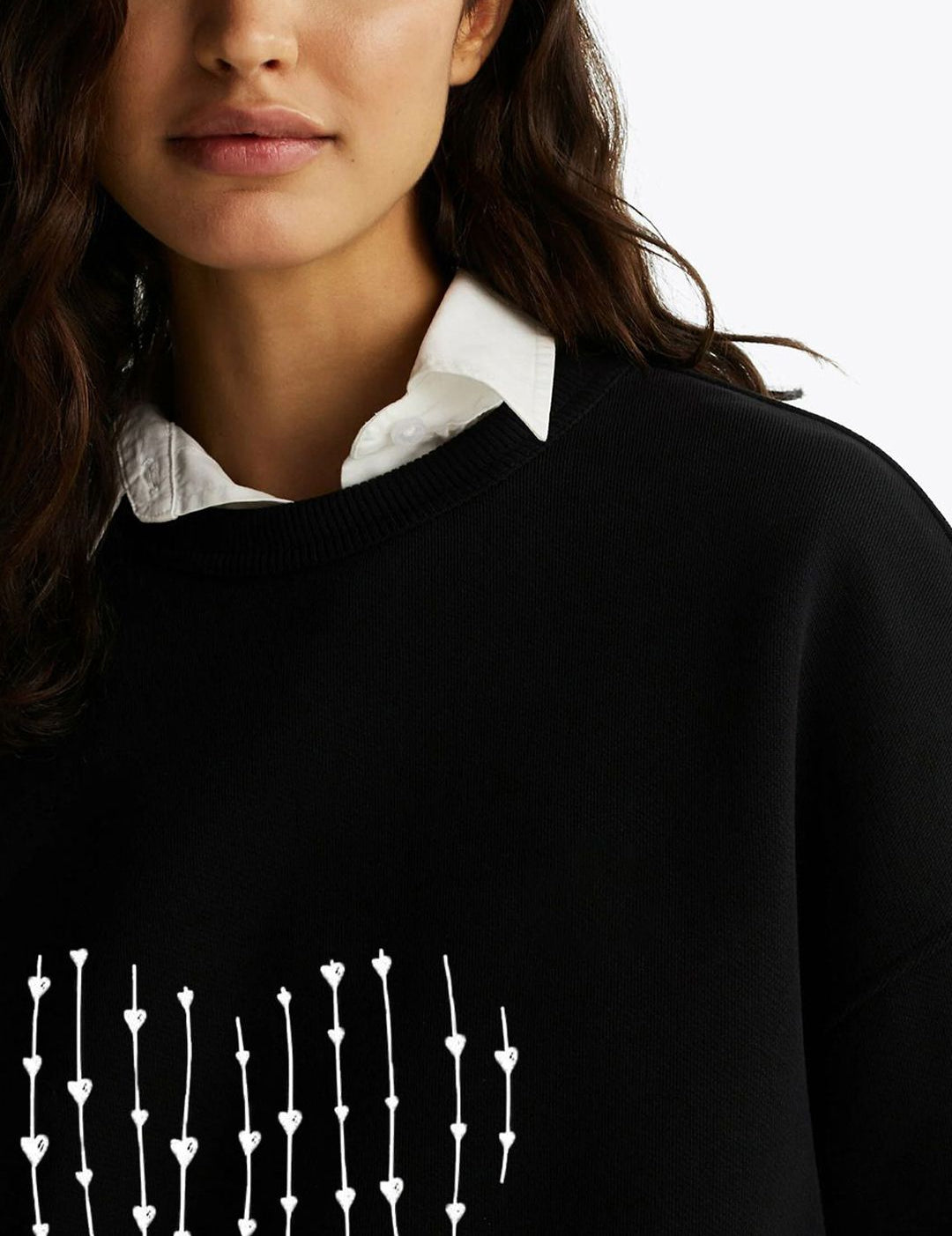 Kotty Women Printed Pullover Sweatshirt