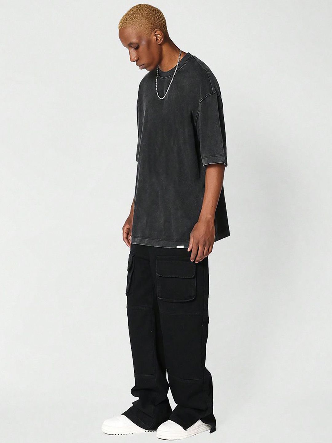 Kotty Men Wide Leg Stretchable Jeans